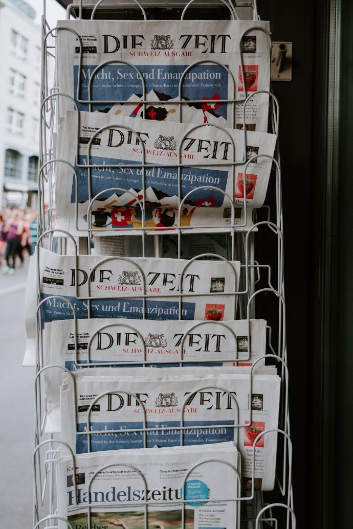 news paper rack